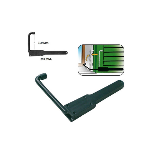 Fermapersiana Piemonte a molla nera 2 pz