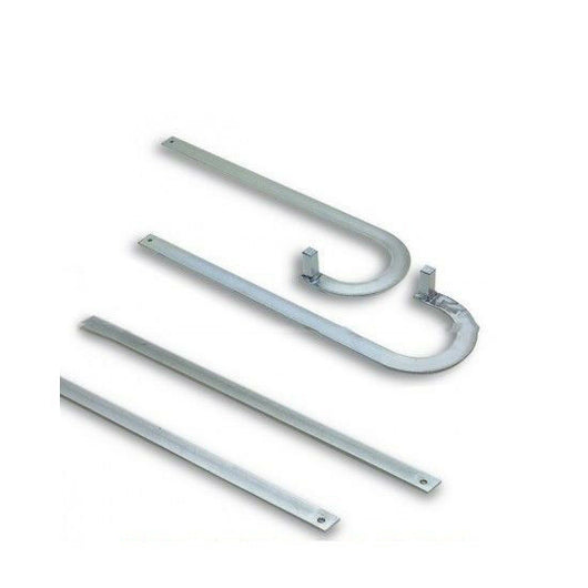 COPPIA DI BRACCI CURVI TELESCOPICI STANDARD NICE TNA6 PER TEN