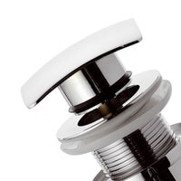 Scarico automatico quadrato con click-clack, modello con bicchiere corto