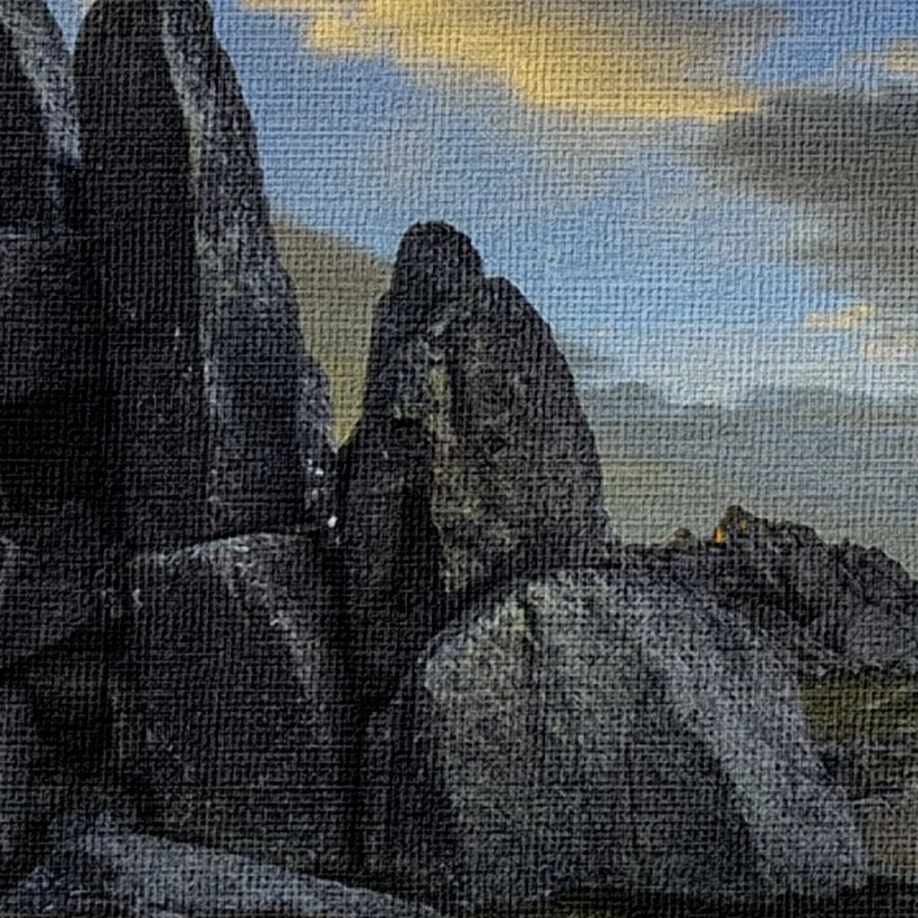 Landscape AUSTRALIA - Quadro Canvas su telaio in legno Misura: 140x100 cm