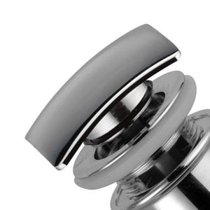 Scarico automatico quadrato con click-clack