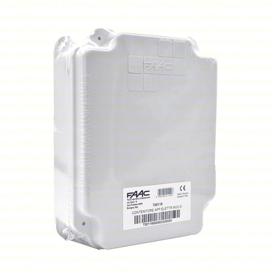 CONTENITORE MOD. E SCHEDE ELETTRONICHE PER MOTORIDUTTORE 230V 844 FAAC 720119