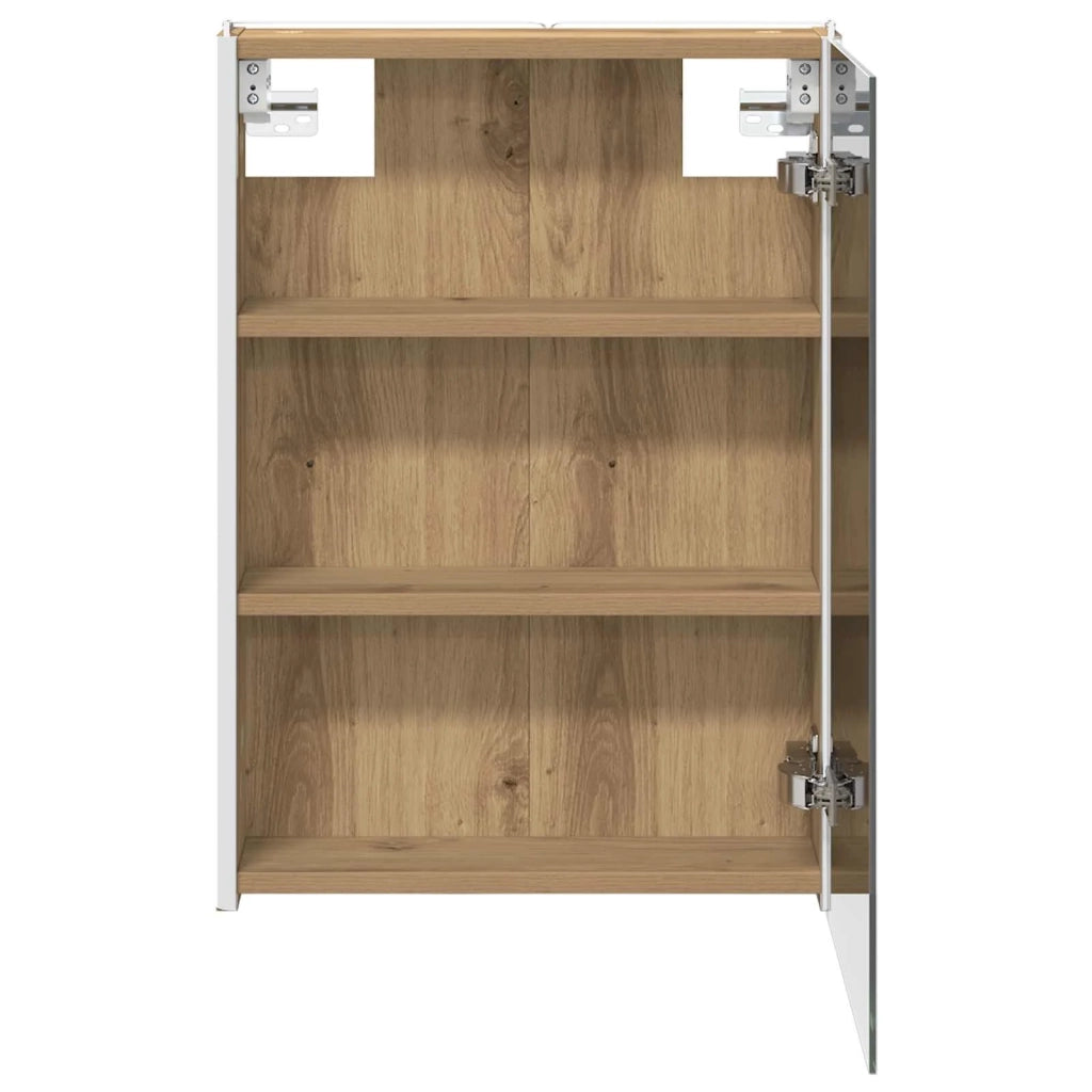 Mobiletto per specchio da bagno Rovere Artigianale