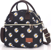 Borsa di picnic per adulti, 9L borsa isolata per donne, zaino per lavoro con doppio compartimento, contenitore di picnic per adulti, borsa di picnic termica per picnic/lavoro/scuola