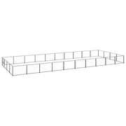 Gabbia per Cani Nera 40 mÂ² in Acciaio cod mxl 44566