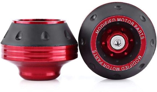 Protezione Motociclistica - Slittini di Protezione in Alluminio CNC - Crash Pad - Dimensioni 59 x 46 x 15 mm - 1 Paio (2 pezzi)