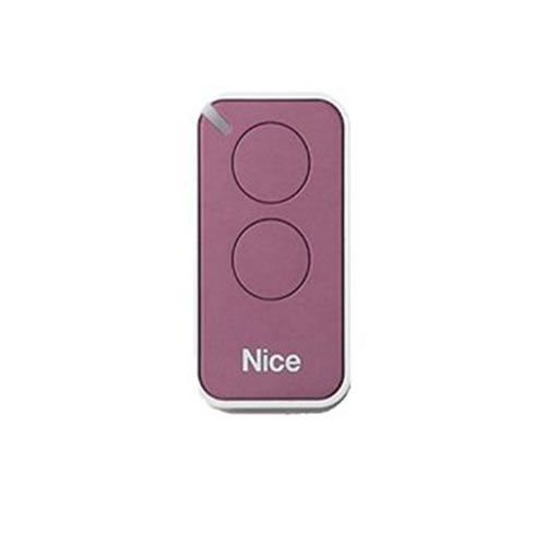 INTI2 NICE TRASMETTITORE A 2 CANALI 433,92MHZ COLORE VERDE AUTOMAZIONE CANCELLO