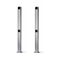COPPIA COLONNA ALLUMINIO PER 2 FOTOCELLULE MEDIUM 1000 MM H ERA POST NICE PPH4