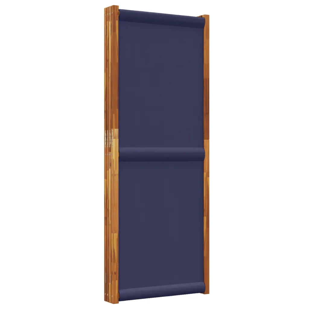 Divisorio a 4 Pannelli Blu Scuro 280x180 cm