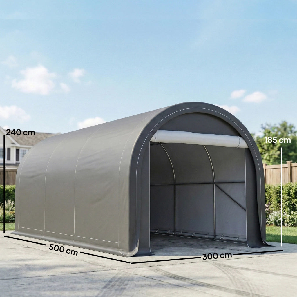 Tendone da Giardino per Auto e Attrezzi ¨C Zephmum ¨C 500x300x240 cm
