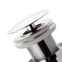 Scarico automatico con tappo grande sempre aperto e sistema click-clack