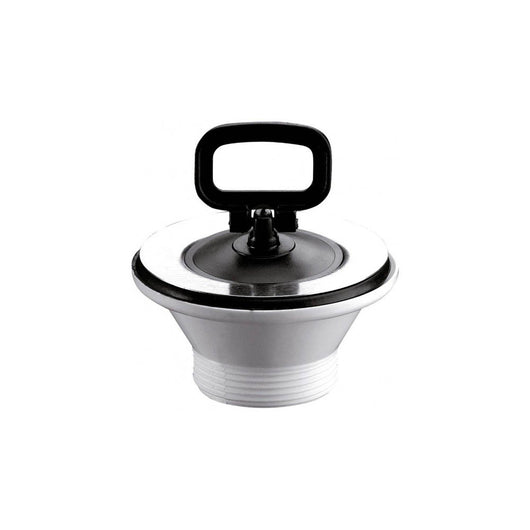 Piletta in polipropilene per lavelli in ceramica, con griglia in acciaio 1 pollice 1/4