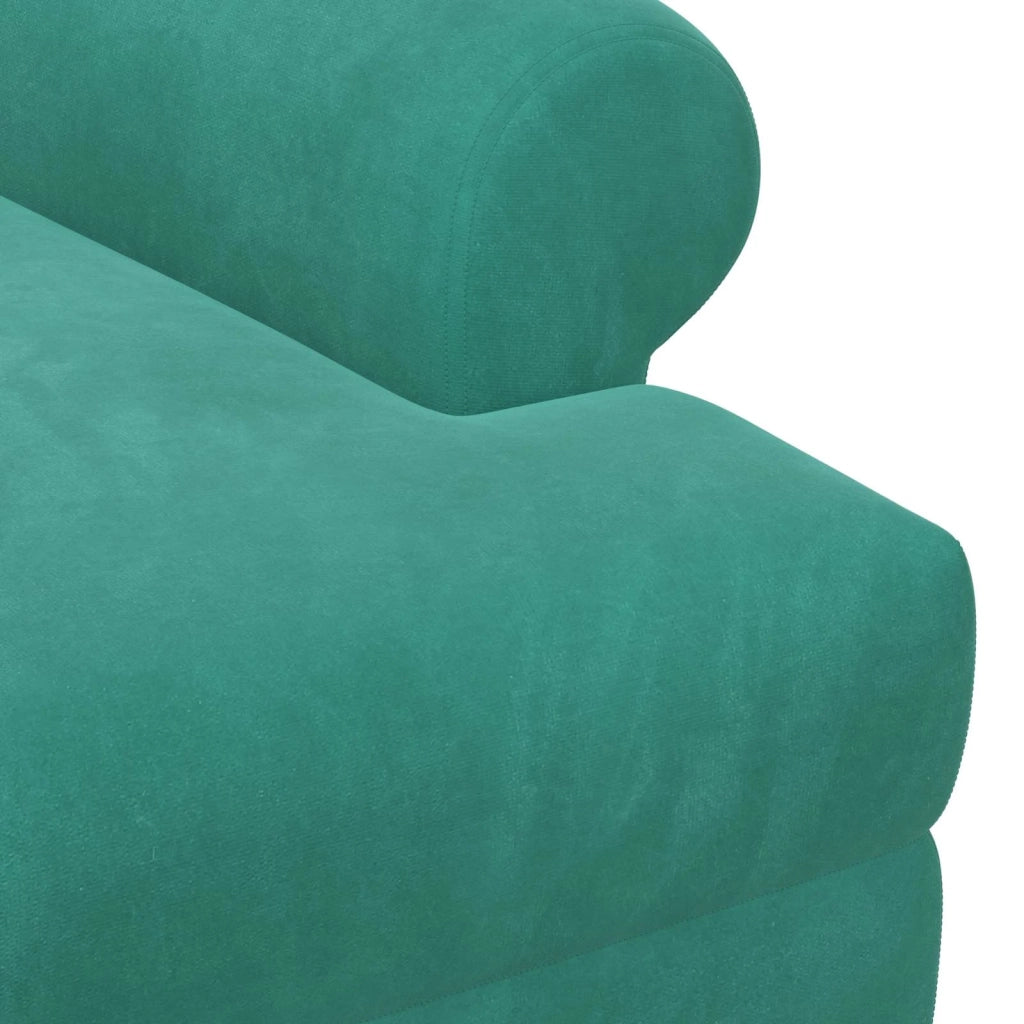Loveseat con bottoni imbottiti Turchese 120 x 66 x 78 cm 42041838
