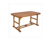 Tavolo In Legno Di Acacia Allungabile Noemi Rettangolare 150-200X90 - Bizzotto
