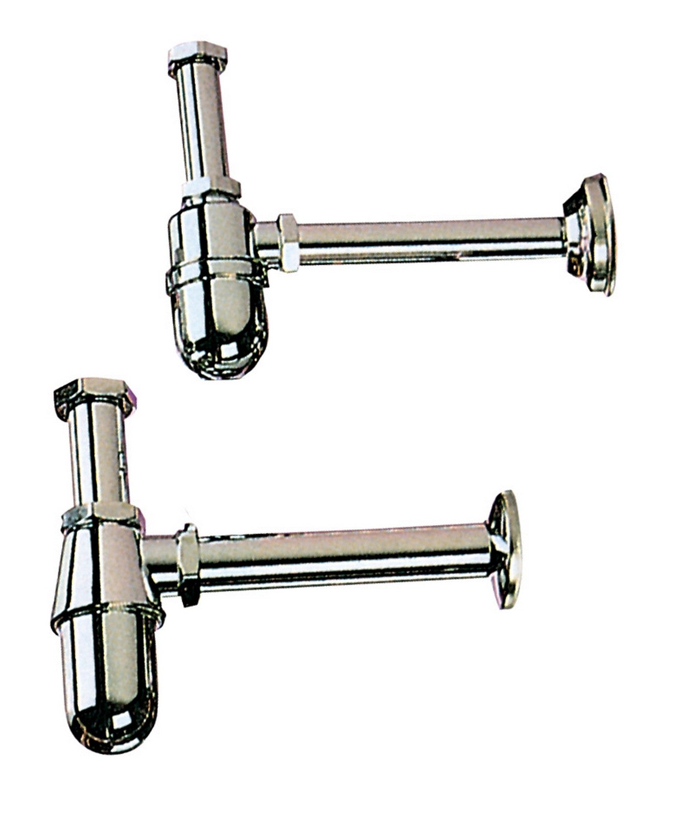 sifone a bottiglia in ottone cromato gr. 1" cod:ferx.23182