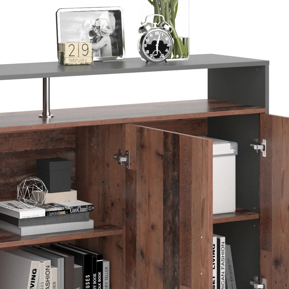 Vicco Credenza Legno antico 35 x 91.6 cm