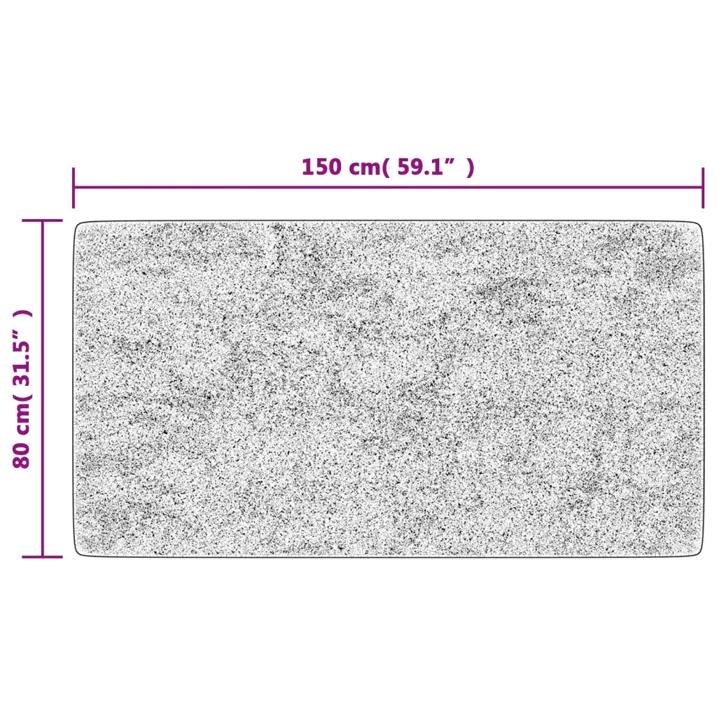 Tappeto Lavabile Multicolore 80x150 cm 136585
