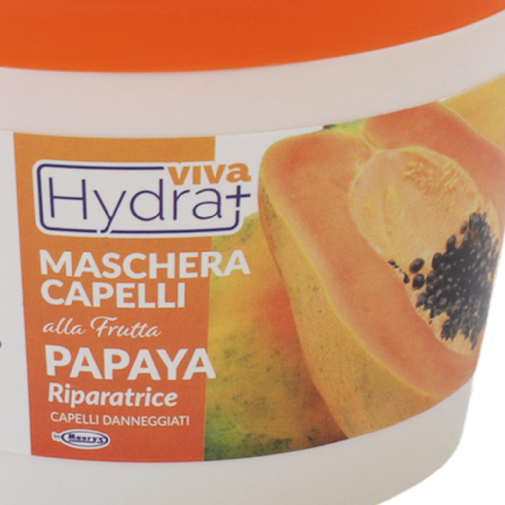 HYDRA-VIVA CREMA MASCHERA PER CAPELLI DANNEGGIATI 250 ML PAPAYA