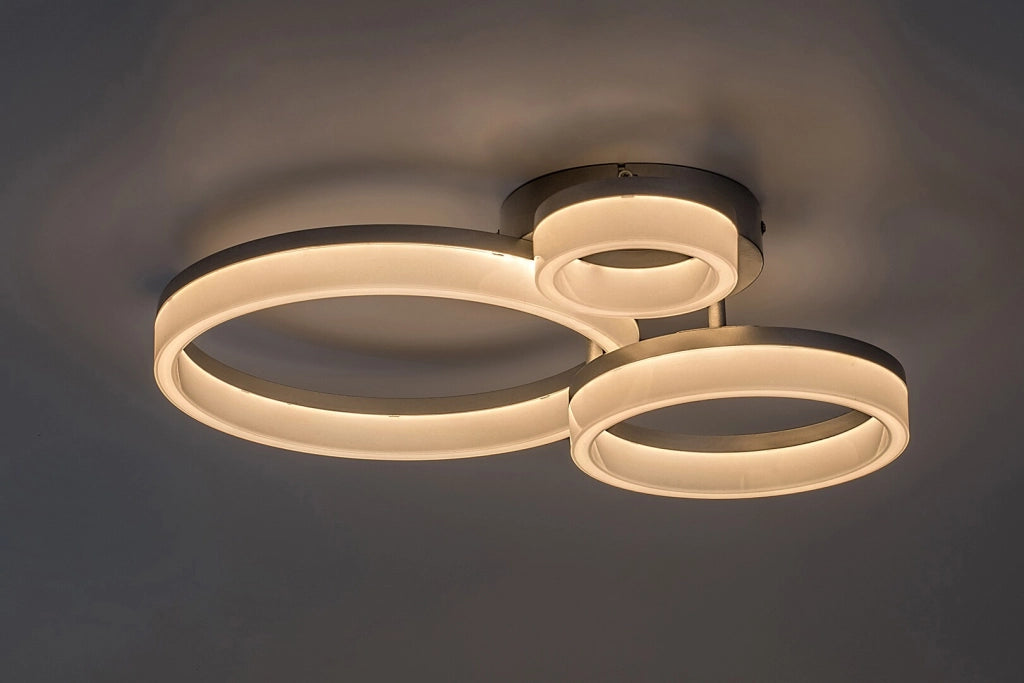 Plafoniera LED Rabalux Amilia cromata 24W CCT 2650lm