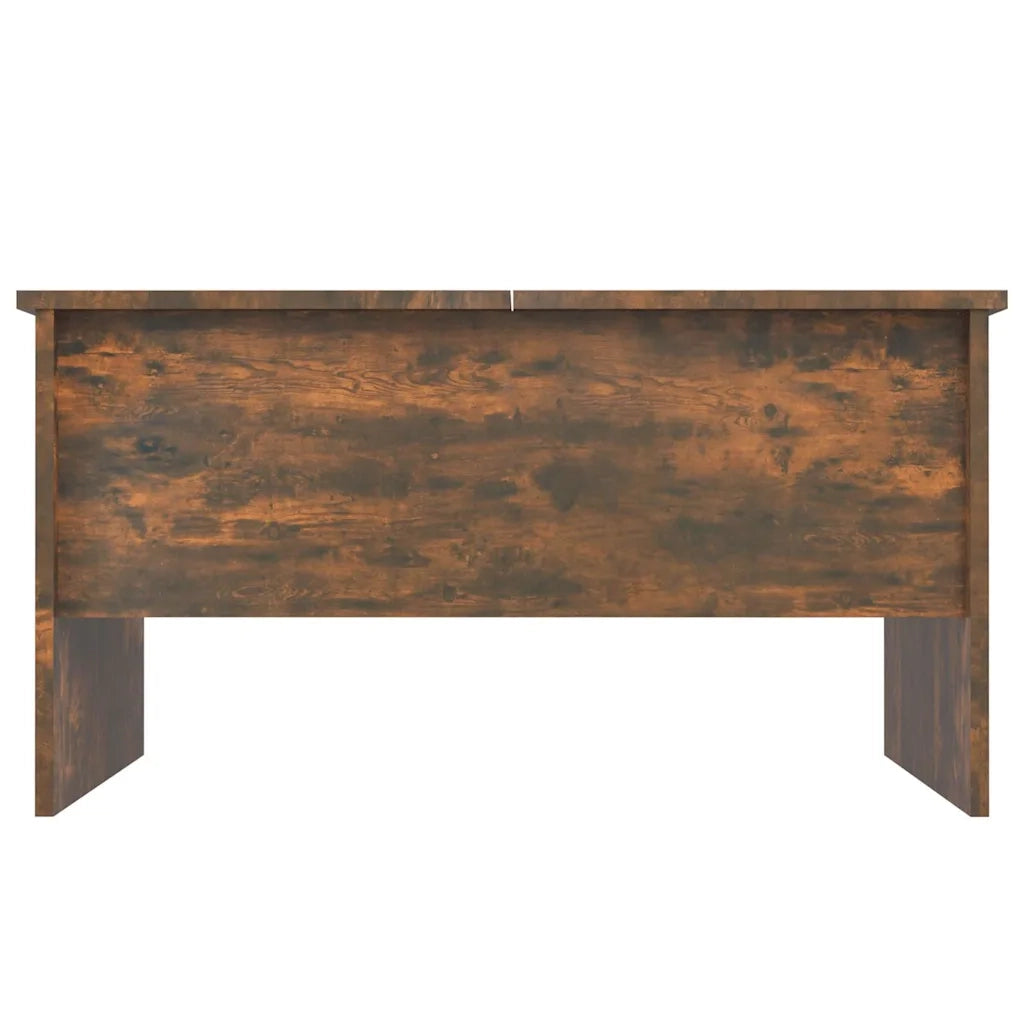 Tavolino da Salotto Rovere Fumo 80x50x42,5 cm Legno Multistrato 819293