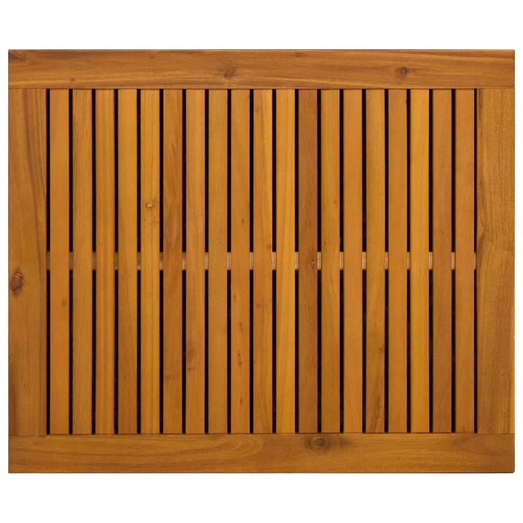 Scatola di Stoccaggio per Giardino 185 L 60 x 50 x 56 cm Nero 42002708