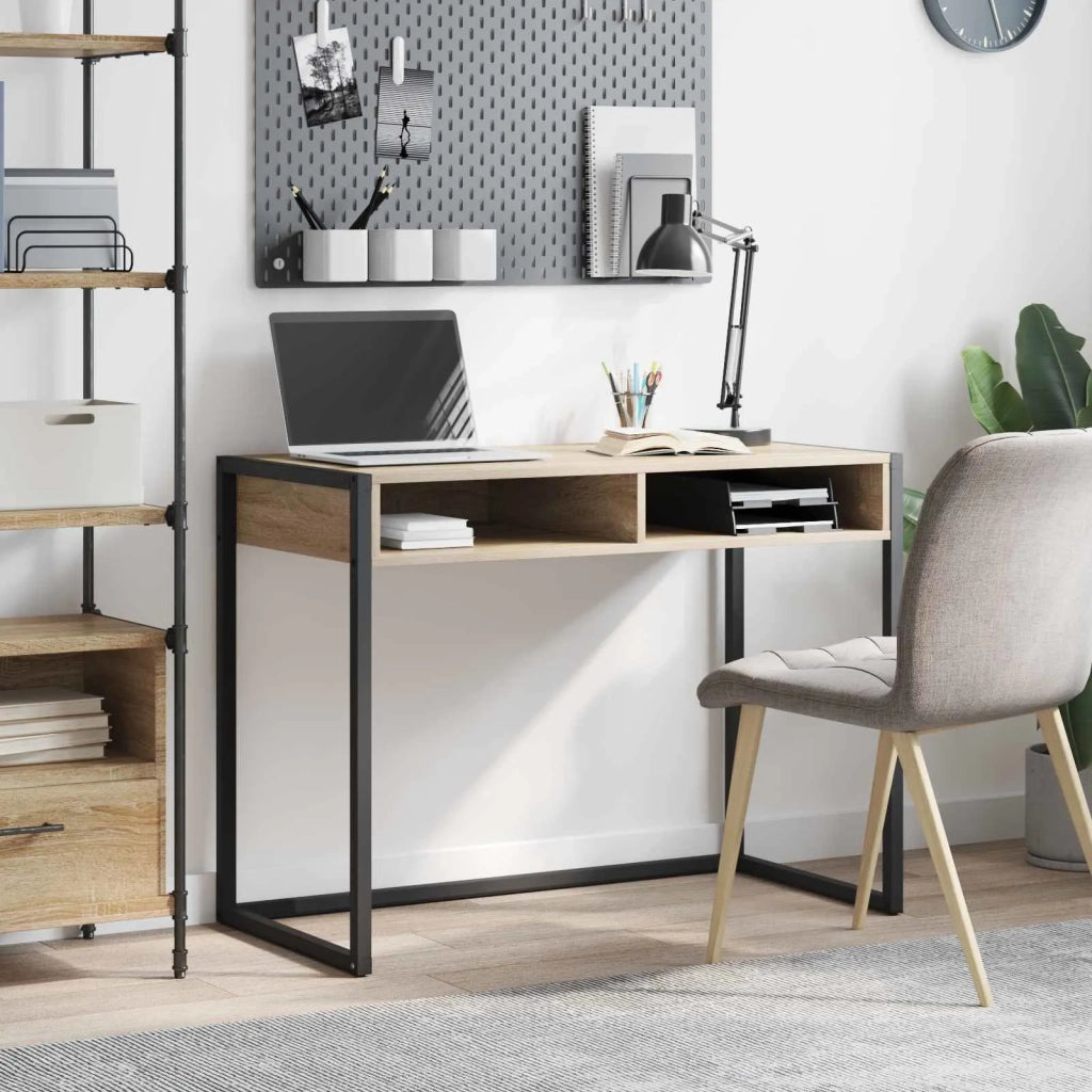 Scrivania Sonoma 100 x 50 x 75 cm Legno multistrato 886475