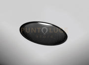 THESSALY faretto Incasso 1 Luce Bordo Raso Nero attacco GU10 gesso e alluminio d.10cm
