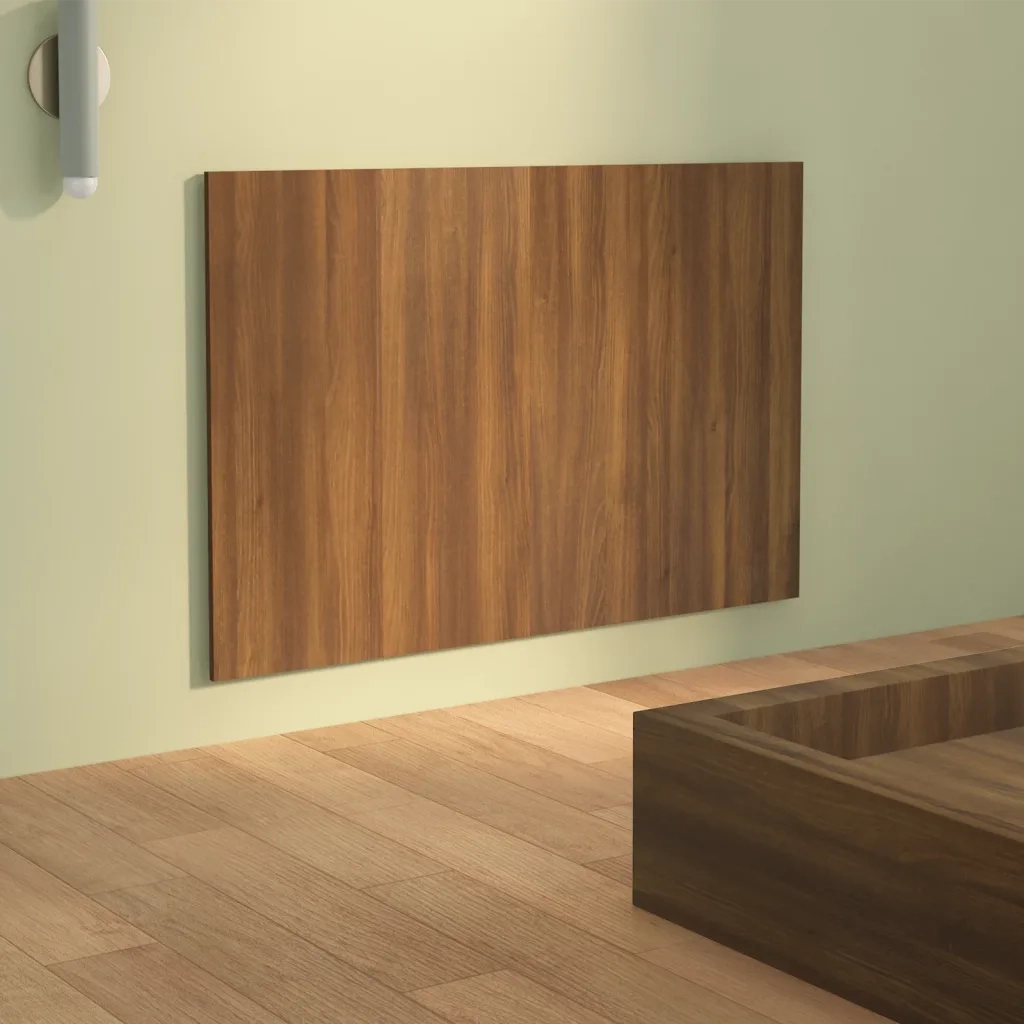 Testiera Letto Rovere Marrone 120x1,5x80cm in Legno Multistrato 816972