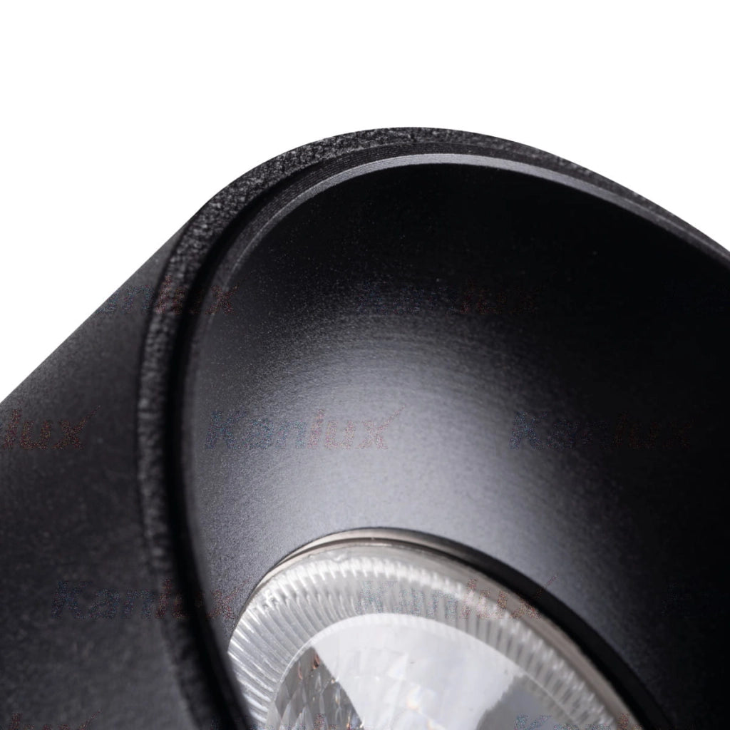 Plafoniera Kanlux MINI RITI GU10 nera alluminio 27578