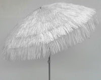 Ombrellone da Giardino Ø2 m Palo Ø33 mm in Acciaio Maffei Kenia Bianco