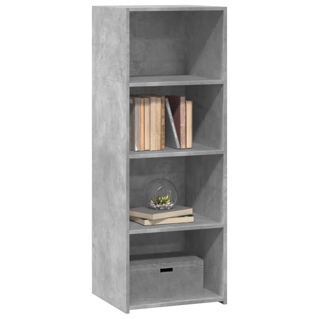 vidaXL Credenza Grigio Cemento 45x41x124 cm in Legno Multistrato