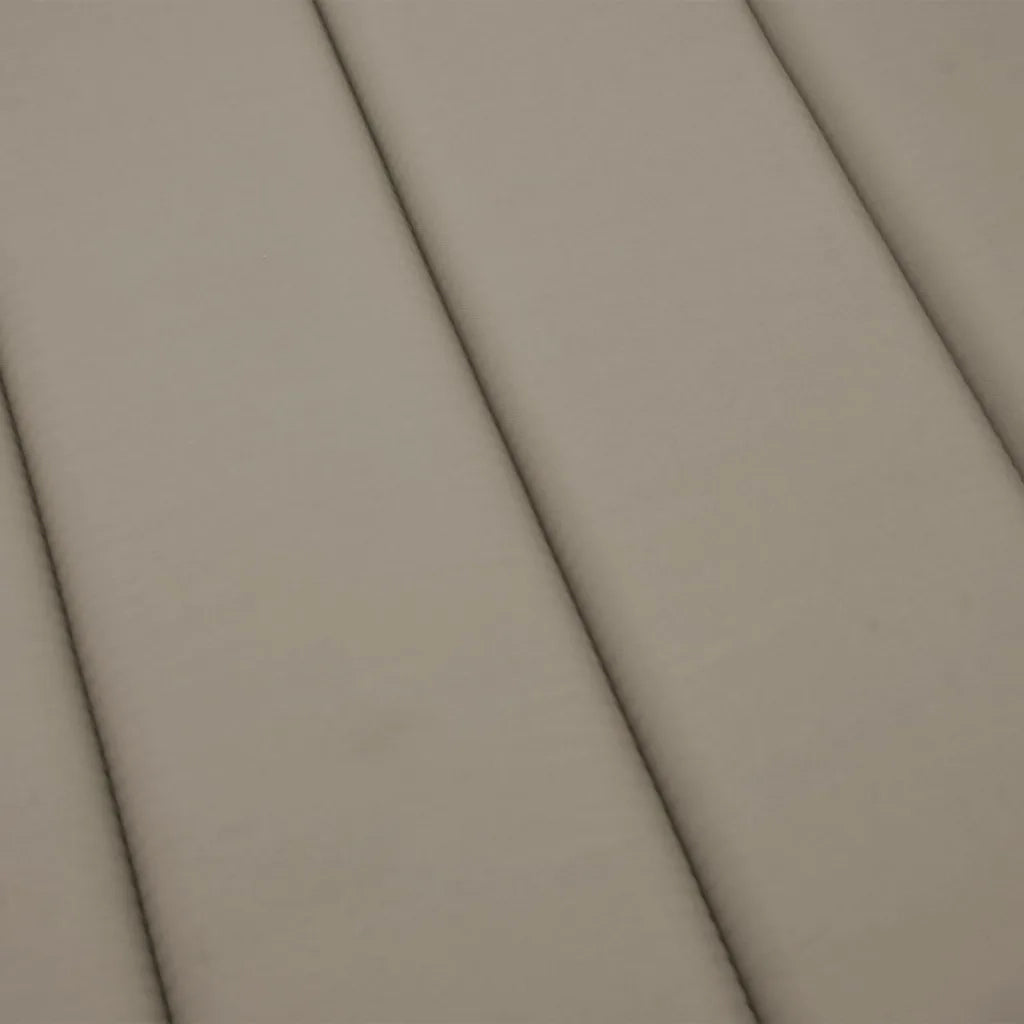 Cuscino per Lettino Tortora 200x70x3 cm in Tessuto Oxford 314226
