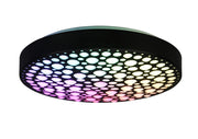 Plafoniera LED CHIZU 22W CCT 2700-6000K nera 40,5cm RL