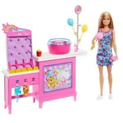 Barbie Mysteries Beach Detectives,Chioschetto dello  zucchero filato,Mattel,Eta 3+