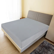 Lenzuola con Angoli Jersey 2pz Grigio 90x200 cm Cotone cod mxl 71584