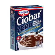Cameo ciobar zero cioccolata calda in confezione da 4 buste da 19 grammi ciascuna