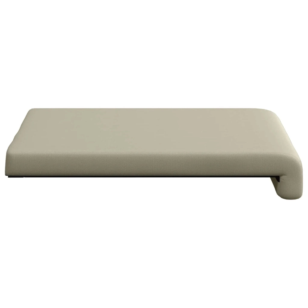 Cuscino per panchina 4 pcs Velvet testurizzato Sabbia 42043157