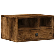 Supporto Stampante Rovere Fumo 40x32x22,5 cm Legno Multistrato CFW4165897