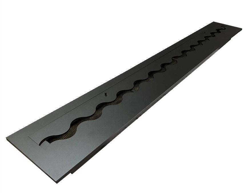 Bruciatore Wave Black da 45 cm - 200 cm - Wave 1500 - 150 cm - 12,7 L , Versione ad onda