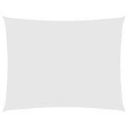 Parasole a Vela in Tessuto Oxford Rettangolare 6x7 m Bianco cod mxl 9241