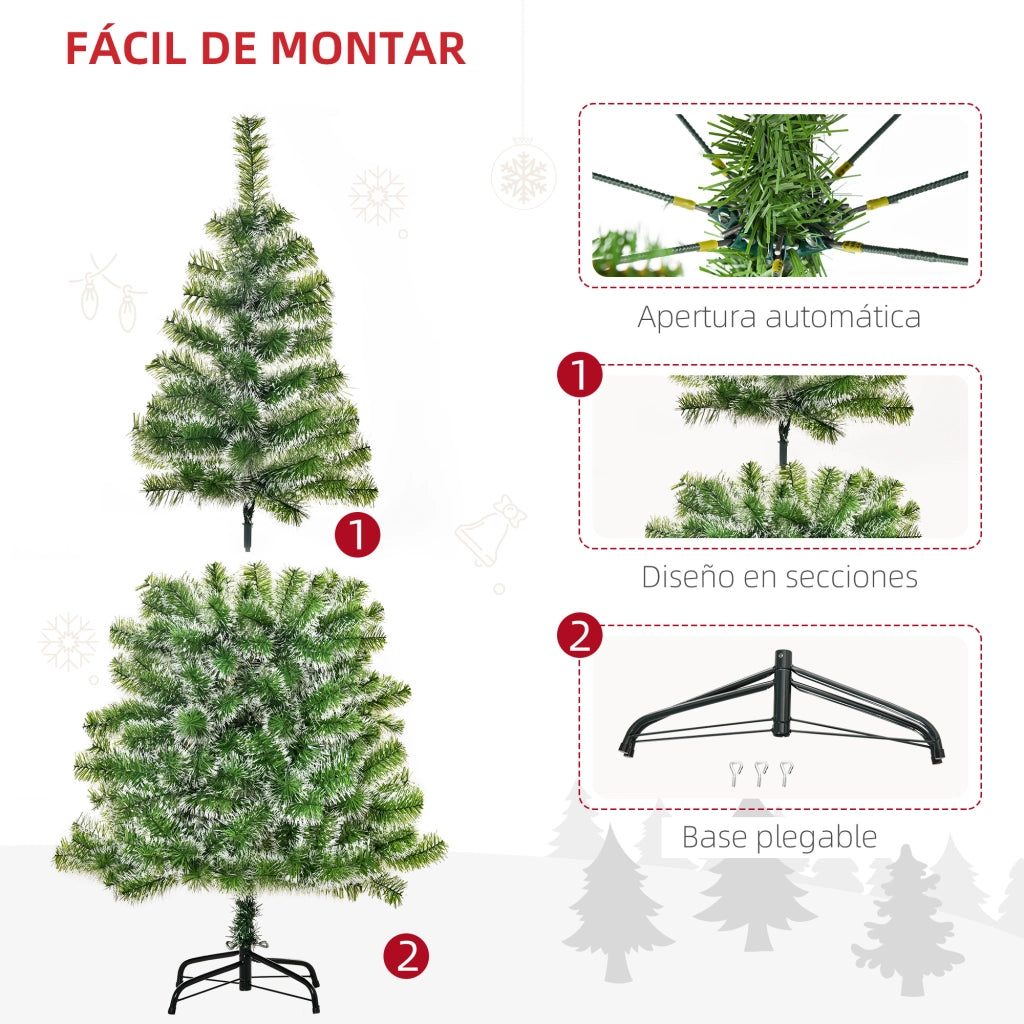 Albero di Natale Artificiale ¨C zephmum ¨C Verde ?75x150 cm