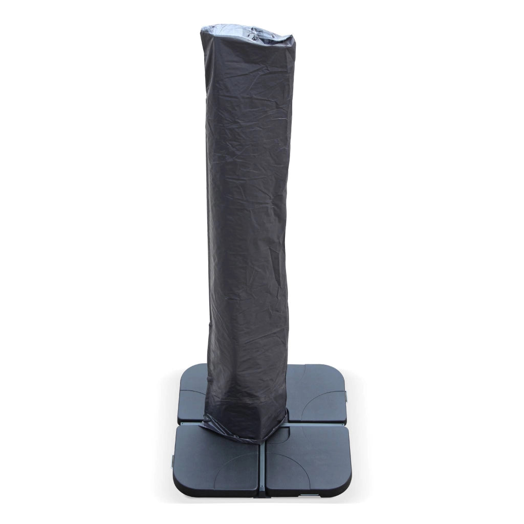 Telo parasole 3x4m, nero