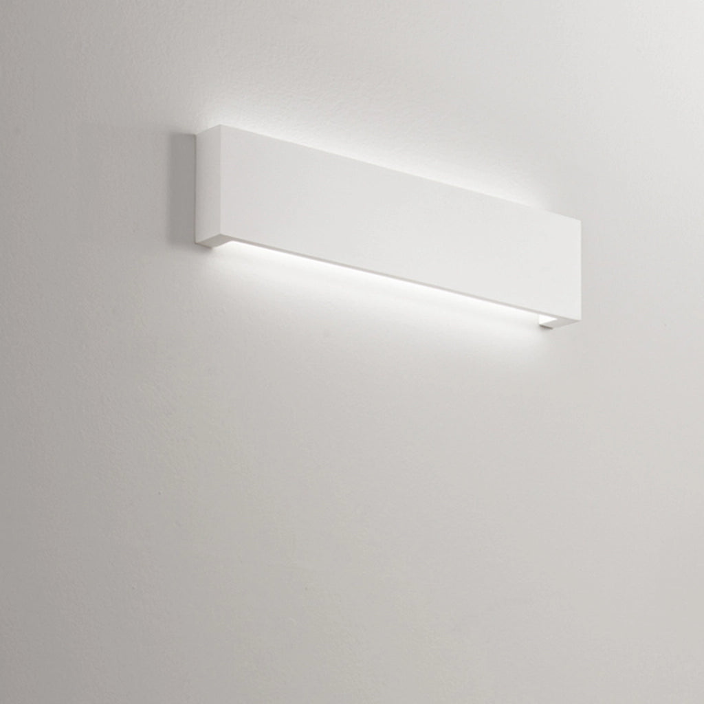 Applique Moderna Wall Gesso Metallo Bianco Led 12W 3000K Ip20