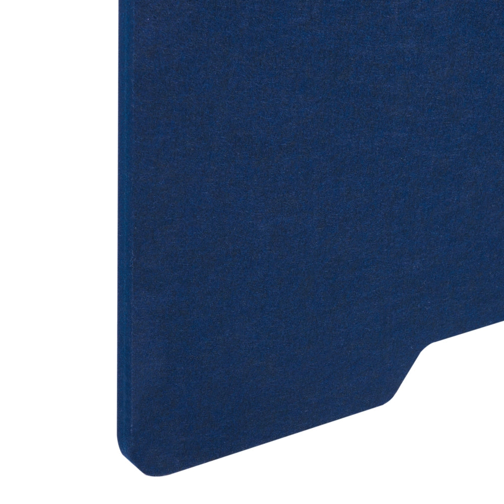 Divisore di stanza a 4 pannelli Tessuto blu navy Schermo per la privacy Parete divisoria per ufficio Riduzione del rumore