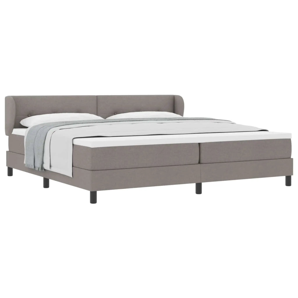 Letto a molle con materasso Talpa 200 x 200 cm Tessuto 3340049