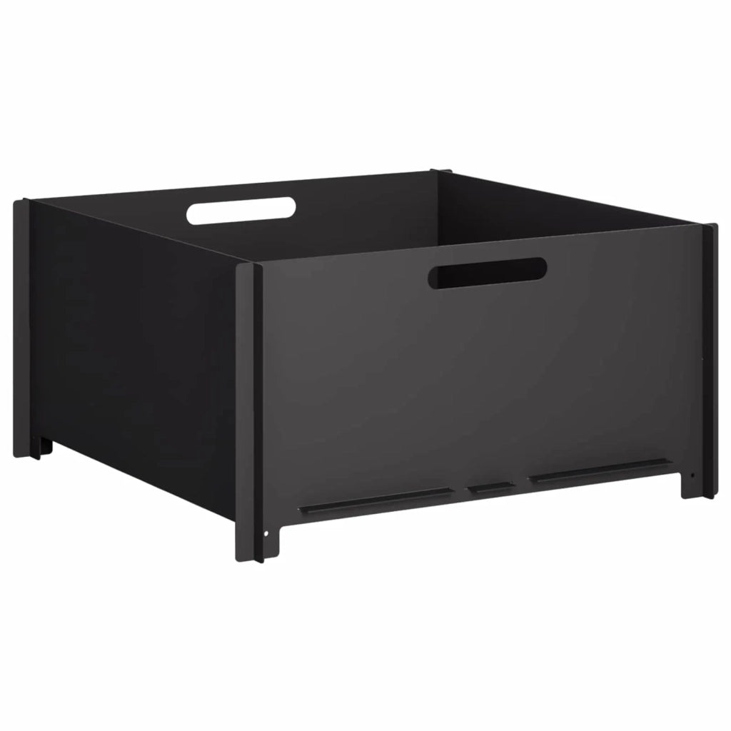 Focolare Nero 60 x 60 x 30 cm Acciaio 8012590