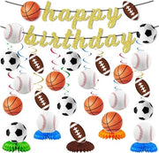 Decorazione per Feste - Thema Compleanno - Decorazioni a Spirale - Strisce Decorative - Materiale Robusto