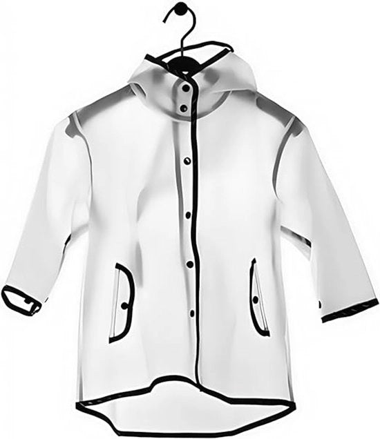 Reggiseno impermeabile EVA per bambini, poncho da pioggia portatile con cappuccio per ragazzi e ragazze