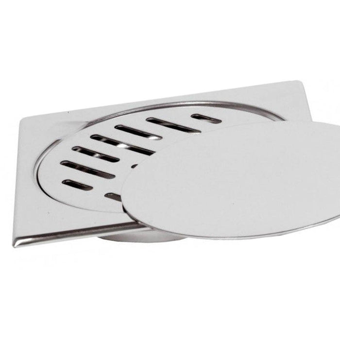 Copertura a pavimento 15x15 con griglia e coperchio mobili