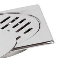 Copertura a pavimento 15x15 con griglia e coperchio mobili